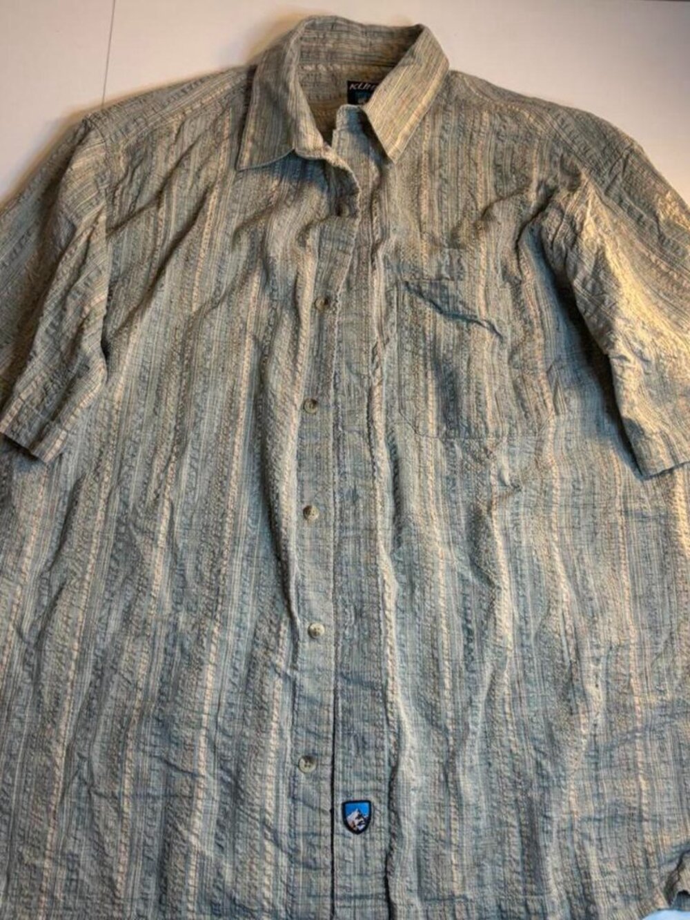 KÜHL Men's Short Sleeve Button Up Shirt